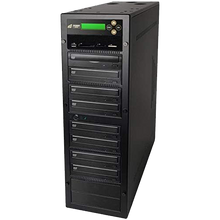 Load image into Gallery viewer, Acumen Disc 1 to 7 DVD Multimedia Backup Duplicator - Flash Media (CF / SD / USB / MMS) to Multiple Discs (DVD/CD) Copier Tower System (AD07-MM)
