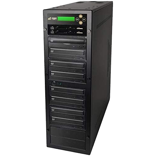 Acumen Disc 1 to 7 CrossOver Media & DVD Duplicator - Bi-Directional  Multimedia Flash Memory Back-Up (CF SD MS USB) & Multiple Discs Copier