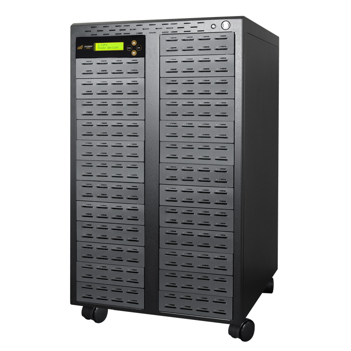 Acumen Disc 1 to 199 SD 3.0 Duplicator - Multiple Secure Digital & MicroSD Micro Flash Drive SDHC SDXC Memory Card Reader & Copier (Up to 100MBps) - AD199-SDC100