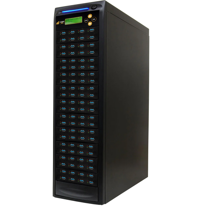 Acumen Disc 1 to 87 USB 3.0 / 3.1 Type-A Flash Drive Duplicator - Multiple Media Copier Clone (Up to 100MB/sec) & Sanitizer (DoD Compliant) - AD87-USB100