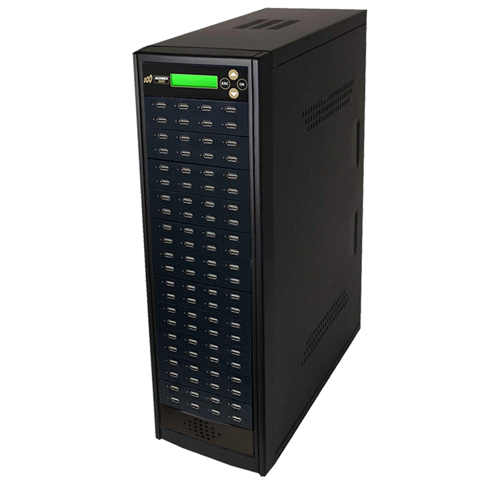 Acumen Disc 1 to 87 USB Drive Duplicator - Multiple Flash Memory Copier / SSD / External Hard Drive Clone (Up to 35mbps) & Sanitizer (DoD Compliant) - AD87-USB