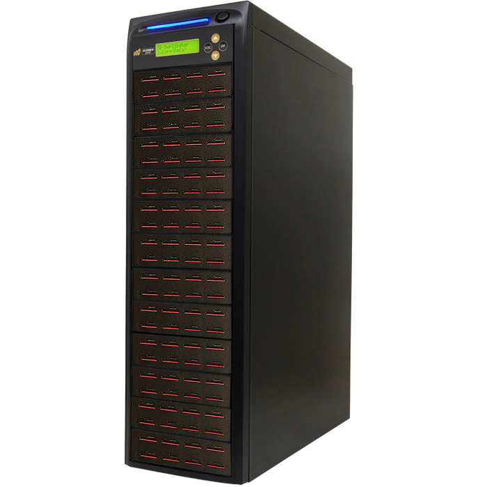 Acumen Disc 1 to 95 SD 3.0 Duplicator - Multiple Secure Digital & MicroSD Micro Flash Drive SDHC SDXC Memory Card Reader & Copier (Up to 100MBps) - AD95-SDC100