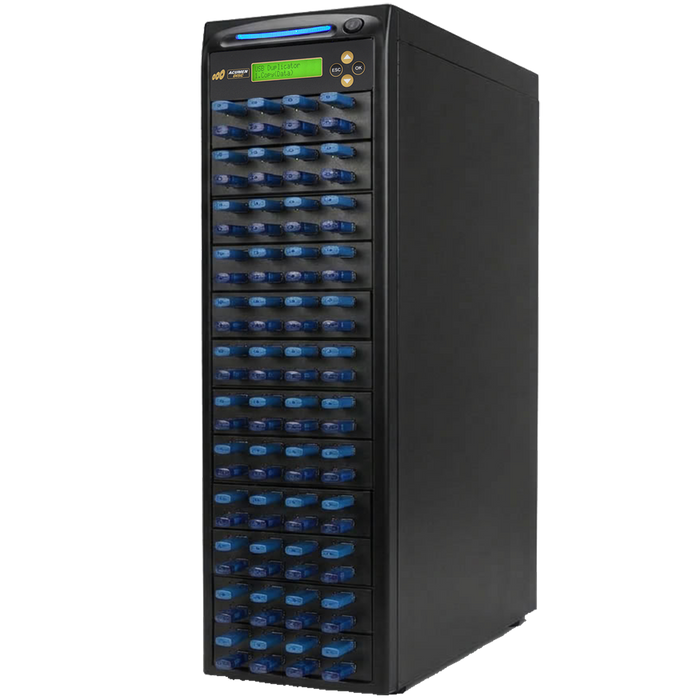 Acumen Disc 1 to 95 USB 3.1 Gen 1 Type-A Flash Drive Duplicator - Multiple Media Copier Clone (Up to 150MB/sec) & Sanitizer (DoD Compliant) - AD95-USB150