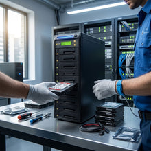 Load image into Gallery viewer, Acumen Disc 1 to 11 SATA Hard Drive Duplicator (up to 150MB/s) - Multiple HDD &amp; SSD Memory Card Copier &amp; HDD Sanitizer (DoD Compliant) - H11-SATA150
