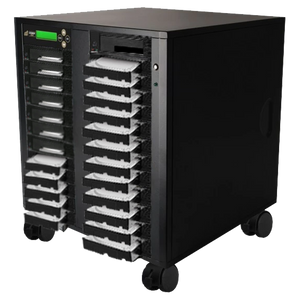 Acumen Disc 1 to 24 SATA III Hard Drive Duplicator (up to 600MB/s) - Multiple 3.5" & 2.5" HDD & SSD Memory Card Copier & Sanitizer (DoD Compliant)
