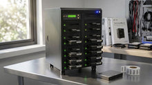 Load image into Gallery viewer, Acumen Disc 1 to 15 SATA II Hard Drive Duplicator (up to 300MB/s) - Multiple HDD &amp; SSD Memory Card Copier &amp; HDD Sanitizer (DoD Compliant) - H15-SATA2
