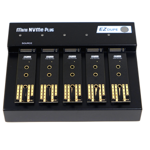1 to 4 M.2 NVMe Compact AutoStart Duplicator - 45MB/sec Copier