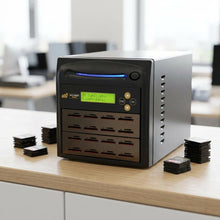 Load image into Gallery viewer, Acumen Disc 1 to 15 SD 3.0 Duplicator - Multiple Secure Digital &amp; MicroSD Micro Flash Drive SDHC SDXC Memory Card Reader &amp; Copier (Up to 100MBps) - AD15-SDC100
