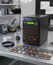 Load image into Gallery viewer, Acumen Disc 1 to 31 SD 3.0 Duplicator - Multiple Secure Digital &amp; MicroSD Micro Flash Drive SDHC SDXC Memory Card Reader &amp; Copier (Up to 100MBps) - AD31-SDC100
