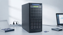 Load image into Gallery viewer, Acumen Disc 1 to 55 SD Duplicator - Multiple Secure Digital &amp; MicroSD Micro Flash Drive SDHC SDXC Memory Card Reader &amp; Copier (Up to 35mbps) - AD55-SDC
