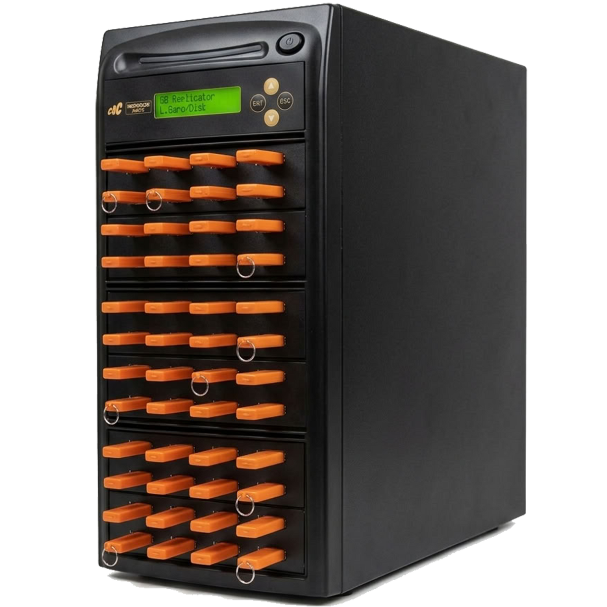 Acumen Disc 1 to 47 USB Drive Duplicator - Multiple Flash Memory Copier / SSD / External Hard Drive Clone (Up to 35mbps) & Sanitizer (DoD Compliant) - AD47-USB