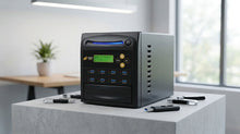 Load image into Gallery viewer, Acumen Disc 1 to 7 USB 3.1 Gen 1 Type-A Flash Drive Duplicator - Multiple Media Copier Clone (Up to 150MB/sec) &amp; Sanitizer (DoD Compliant) - AD07-USB150
