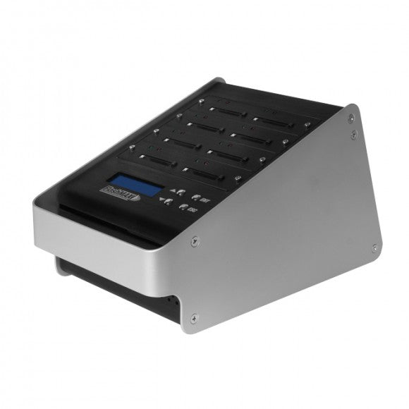 1 to 7 FlashMax CF Duplicator - Standalone CompactFlash Compact Flash Memory Card Storage Copier