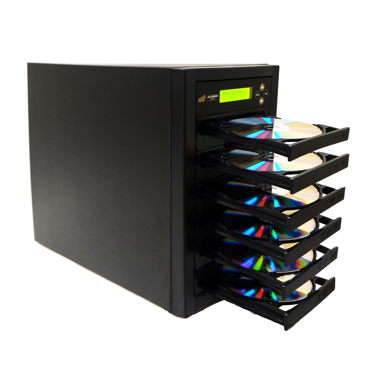 Acumen Disc 1 to 5 DVD CD Duplicator - Multiple Discs Copier Tower ...