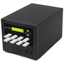 Load image into Gallery viewer, Acumen Disc 1 to 7 USB Drive Duplicator - Multiple Flash Memory Copier / SSD / External Hard Drive Clone (Up to 35mbps) &amp; Sanitizer (DoD Compliant)
