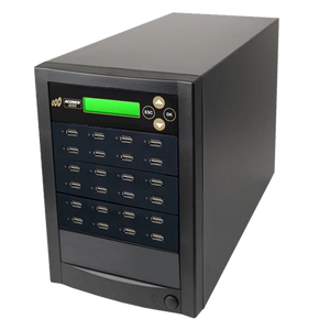 Acumen Disc 1 to 23 USB Drive Duplicator - Multiple Flash Memory Copier / SSD / External Hard Drive Clone (Up to 35mbps) & Sanitizer (DoD Compliant)