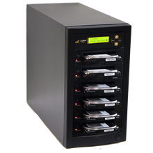 Load image into Gallery viewer, Acumen Disc 1 to 5 SATA III Hard Drive Duplicator (up to 600MB/s) - Multiple 3.5&quot; &amp; 2.5&quot; HDD &amp; SSD Memory Card Copier &amp; Sanitizer (DoD Compliant)

