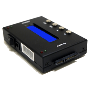 1 to 1 SATA Hard Drive Duplicator - 3.5" & 2.5" HDD Cloner (up to 150MB/s) & SSD Storage Copier with DoD Compliant Data Eraser