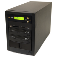 Load image into Gallery viewer, Acumen Disc 1 to 1 Blu-Ray Multimedia Backup Duplicator - Flash Media (CF / SD / USB / MMS) to Discs (BD/DVD) Copier Tower System
