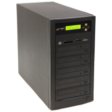 Load image into Gallery viewer, Acumen Disc 1 to 4 Flash Media (CF / SD / USB / MMS) to Multiple (DVD/CD) Discs Copier Duplicator Tower System
