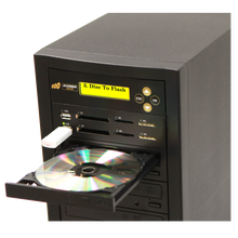 Load image into Gallery viewer, Acumen Disc 1 to 1 CrossOver Media &amp; Blu-Ray Duplicator - Bi-Directional Multimedia Flash Memory Back-Up (CF SD MS USB) &amp; BD-R DVD Disc Copier
