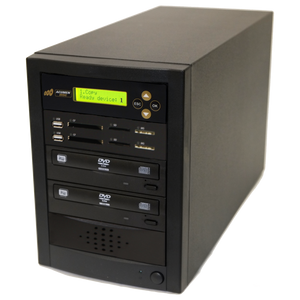 Acumen Disc 1 to 1 CrossOver Media & DVD Duplicator - Bi-Directional Multimedia Flash Memory Back-Up (CF SD MS USB) & CD DVD Disc Copier
